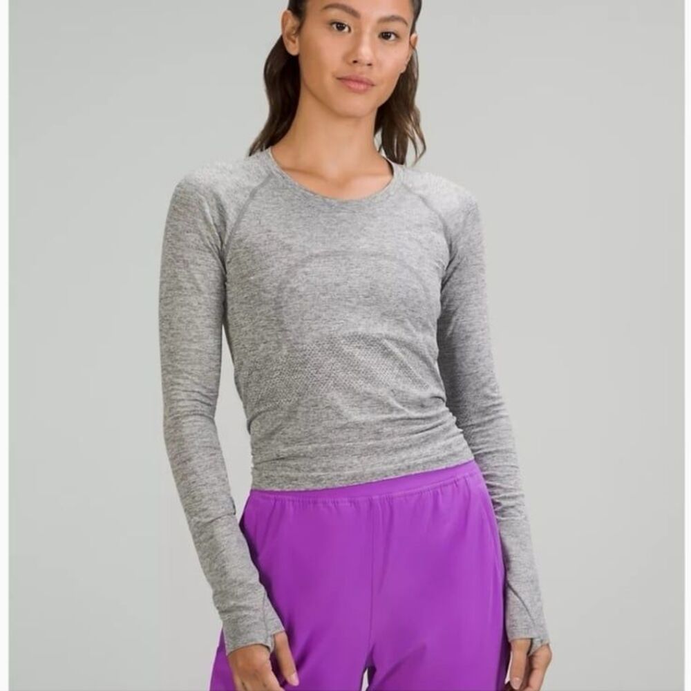 Lululemon Swiftly Tech Long Sleeve Racer Length Size 6 NWOT